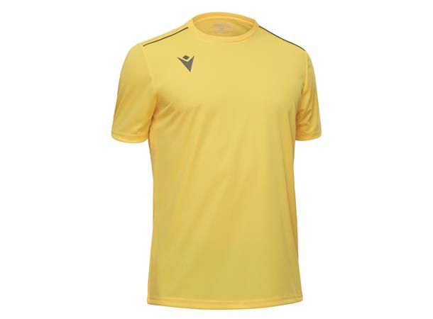 Rigel Hero Shirt SS YEL M Teknisk trenings t-skjorte - Unisex 