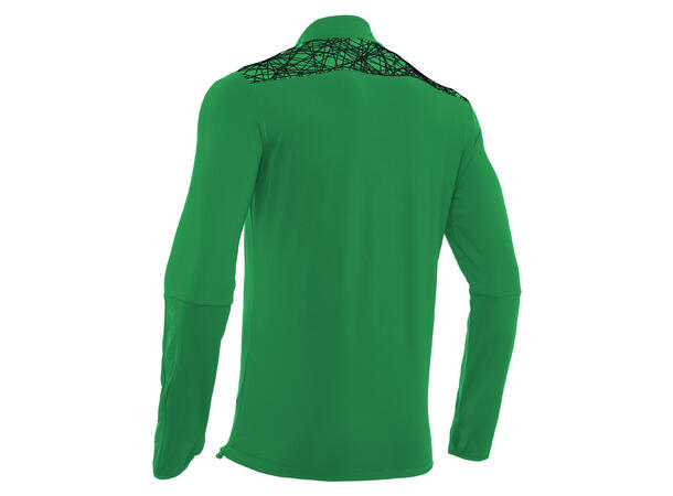 Tiber 1/4 Zip Top GRN/BLK S Stilren treningsgenser - Unisex 