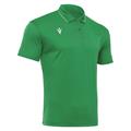 Draco Hero Polo GRN/WHT XS Poloskjorte i elastisk stoff