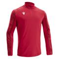 Naryn 1/4 Zip  Top RED S Teknisk treningsgenser - Unisex