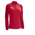 Dora Womens 1/4 Zip Top  RED 3XL Teknisk treningsgenser til dame