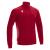 Beat Full Zip Sweathshirt RED XXL Fritidsjakke i børstet fleece - Unisex 