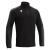 Arno 1/4 Zip Top BLK L Teknisk treningsgenser - Unisex 