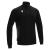 Beat Full Zip Sweathshirt BLK XXL Fritidsjakke i børstet fleece - Unisex 