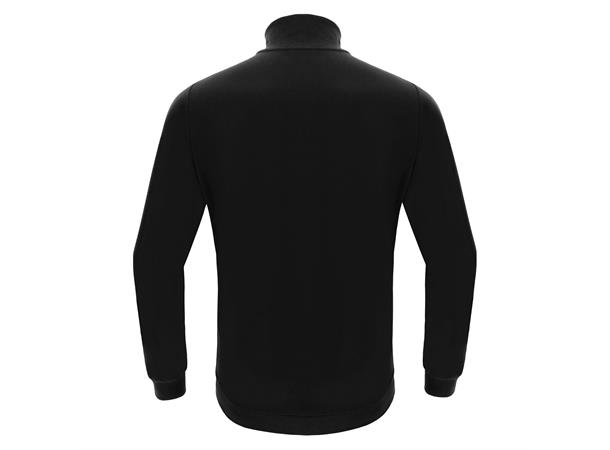 Beat Full Zip Sweathshirt BLK M Fritidsjakke i børstet fleece - Unisex 