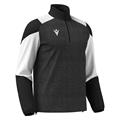 Cuzco Training 1/4 Zip Top BLK/WHT S Teknisk treningsgenser - Unisex