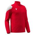 Vanir Travel Full Zip Top RED/WHT XL Teknisk overtrekksjakke - Unisex