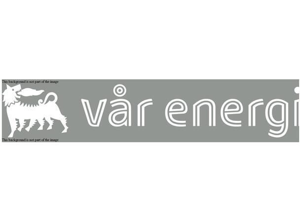 Riska/Høle Vår Energi N Transfermerke 230mm x 42mm 