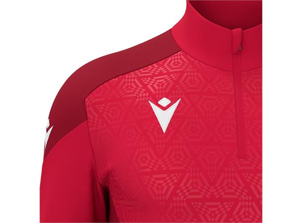 Anduin Training 1/4 Zip Top RED 3XS Teknisk treningsgenser - Unisex 