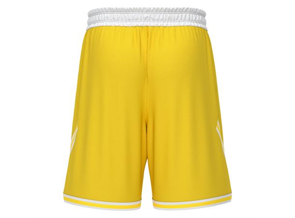 Kansas Basket Eco Shorts YEL/WHT 3XL Teknisk basketshorts - Unisex 
