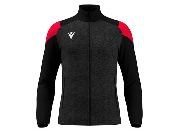 Vanir Travel Full Zip Top BLK/RED 3XL Teknisk overtrekksjakke - Unisex 