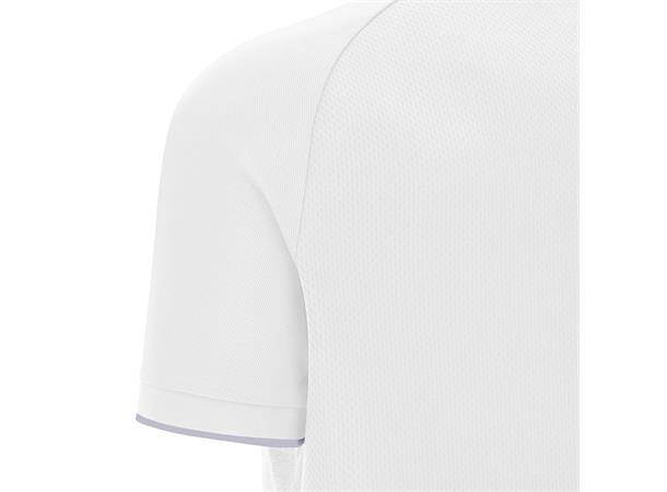 Aulos Polo WHT/SLV 4XL Teknisk poloskjorte - Unisex 