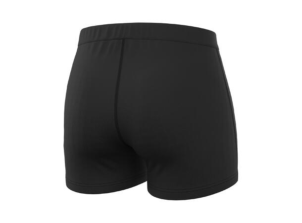 Flower Shorts BLK XS Løpe Shorts - Dame 
