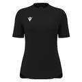 Zyra Womans shirt BLK XS Teknisk trenings T-skjorte til dame